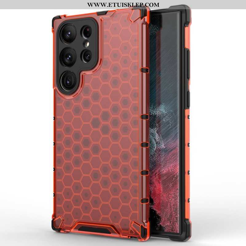 Etui do Samsung Galaxy S23 Ultra 5G Styl Plastra Miodu